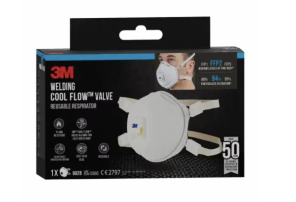 Mascarilla 3m para humos de soldadura