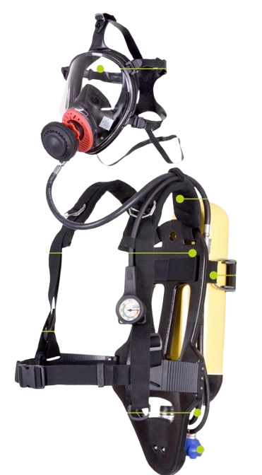 Equipo autónomo de respiración Industrial